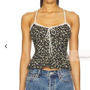 New Free People floral tank